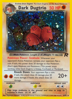 Dark Dugtrio 6/82