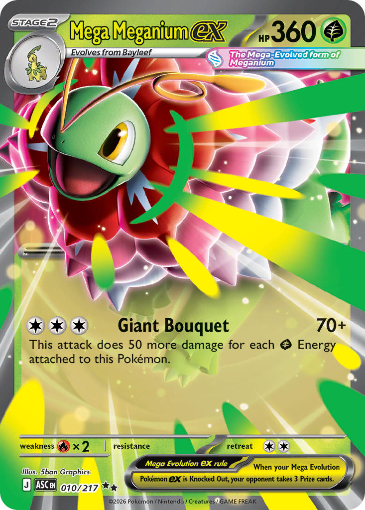 Mega Meganiumex 010/217