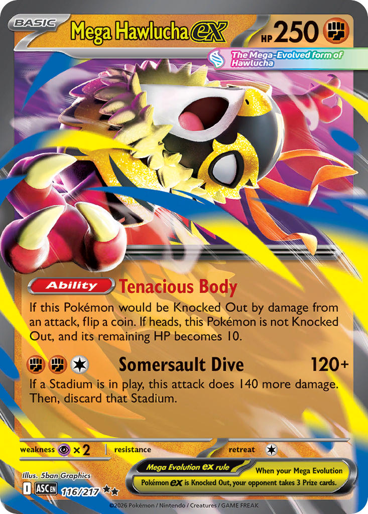 Mega Hawluchaex 116/217