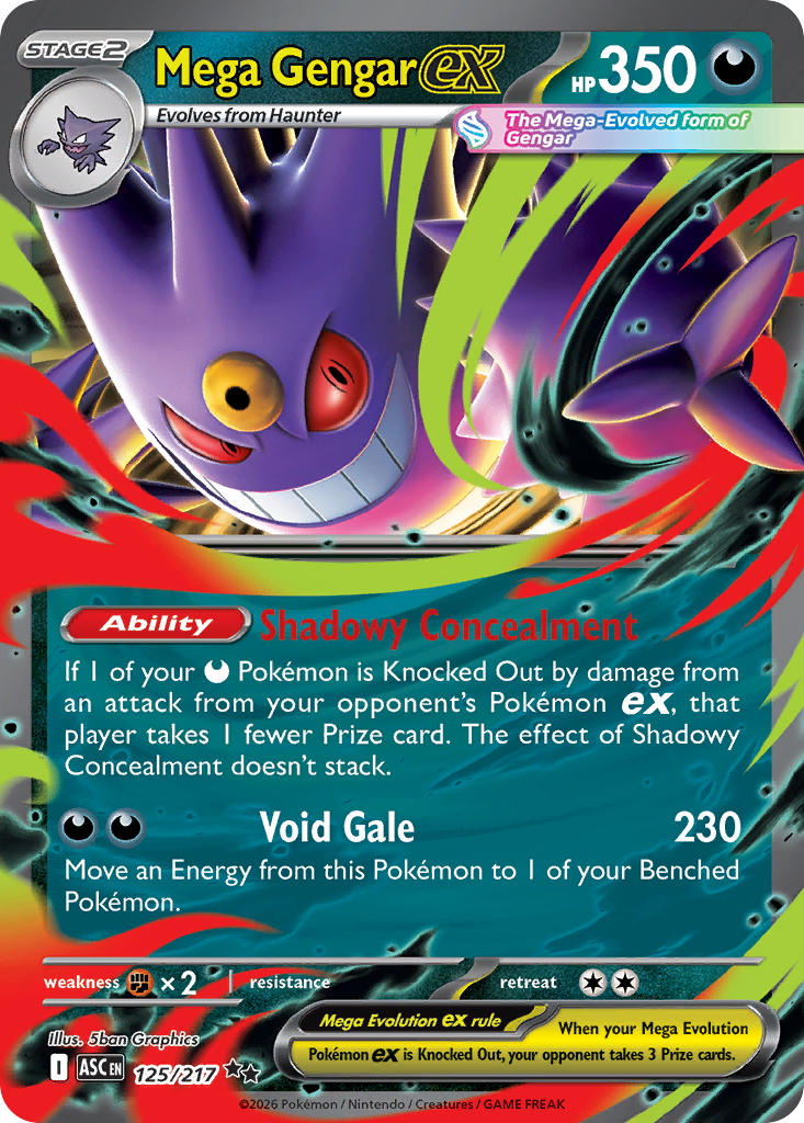 Mega Gengarex 125/217