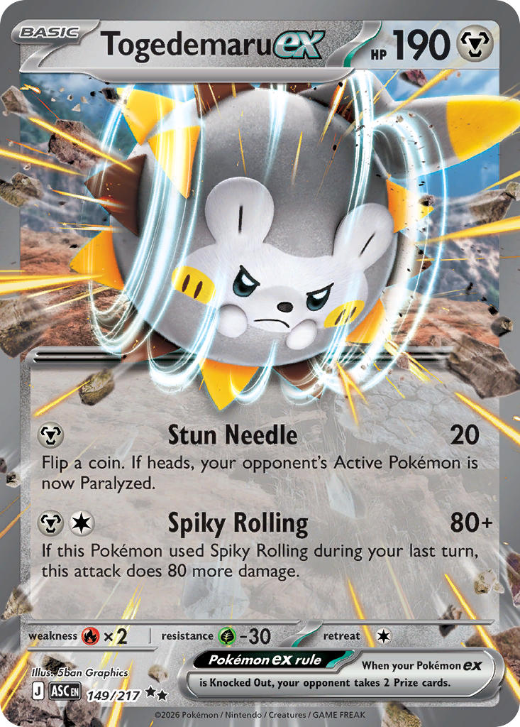 Togedemaruex 149/217