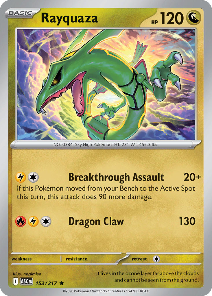 Rayquaza 153/217