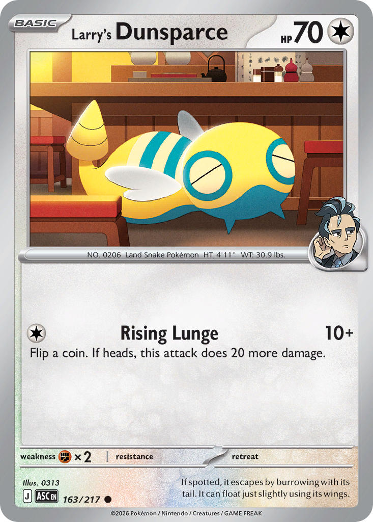 Larry's Dunsparce 163/217