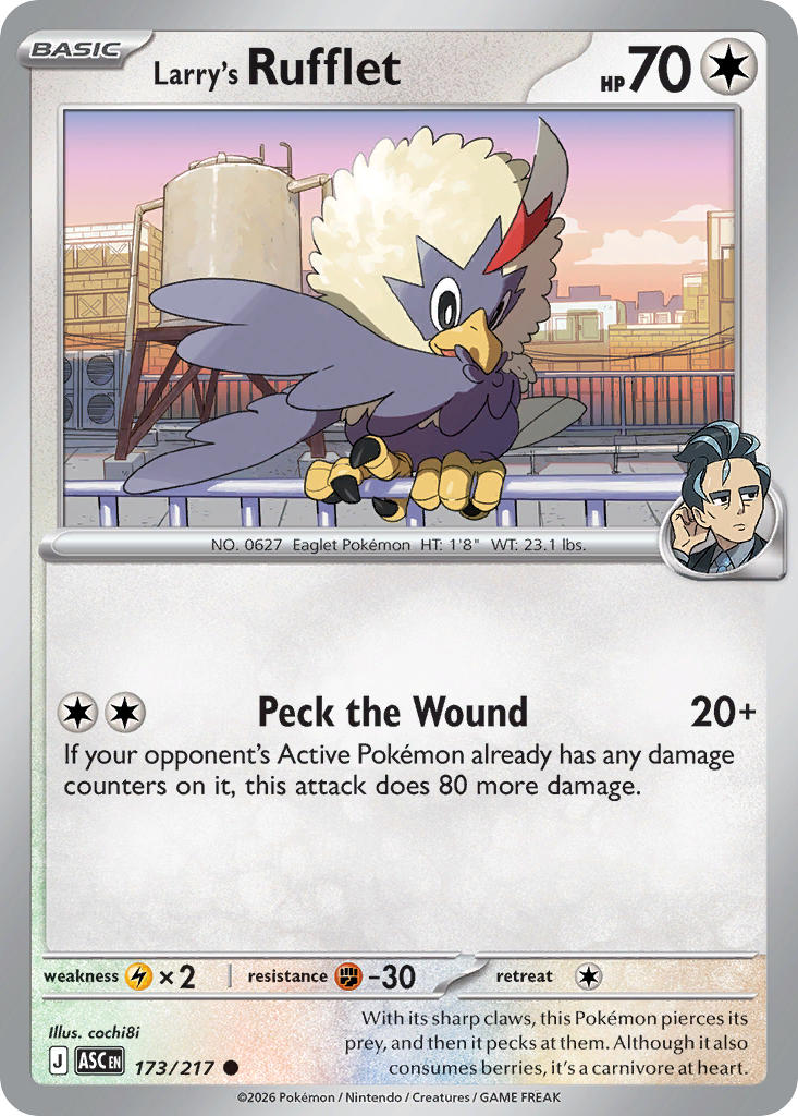 Larry's Rufflet 173/217