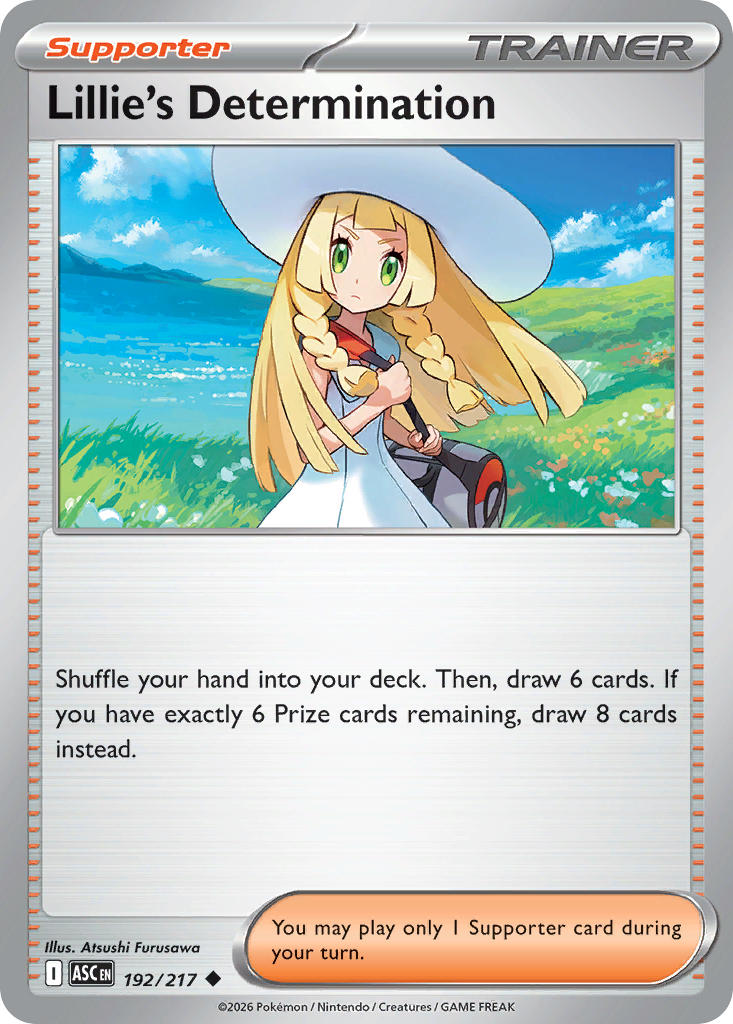 Lillie's Determination 192/217