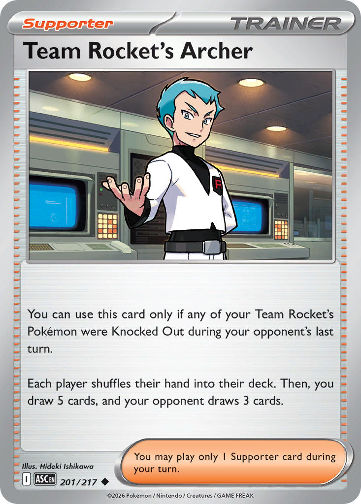 Team Rocket's Archer 201/217