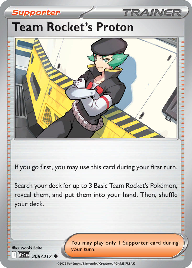 Team Rocket's Proton 208/217