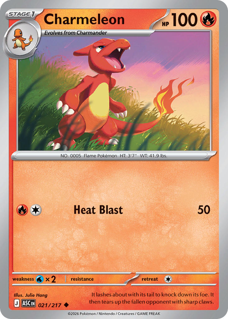 Charmeleon 021/217