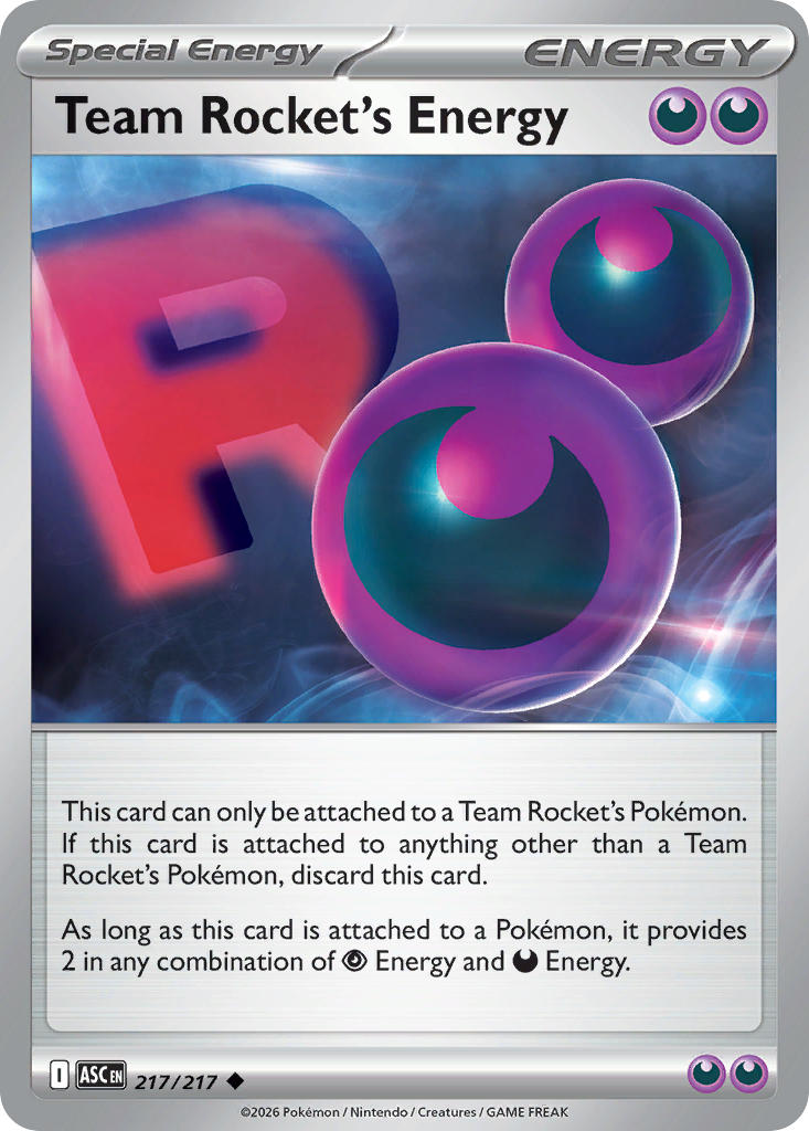 Team Rocket's Energy 217/217