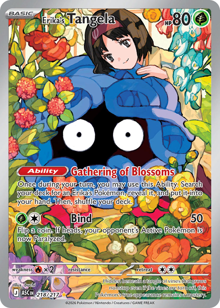 Erika's Tangela 218/217