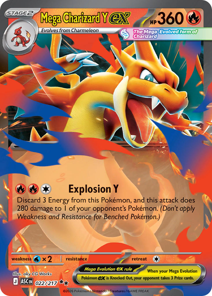 Mega Charizard Yex 022/217