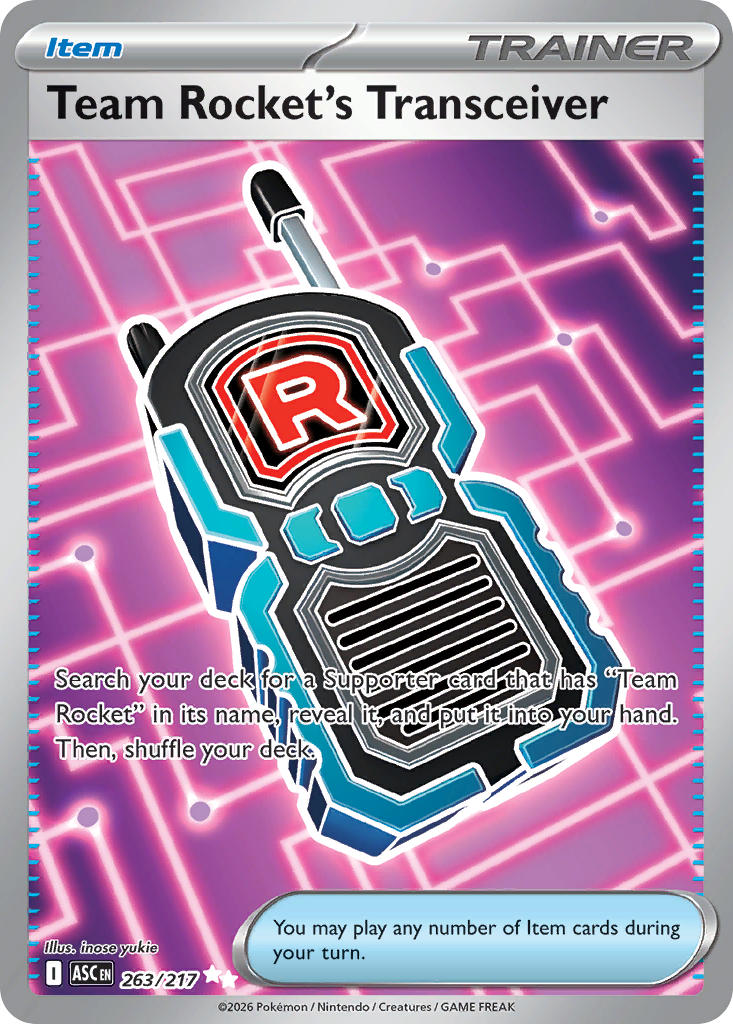 Team Rocket's Transceiver 263/217