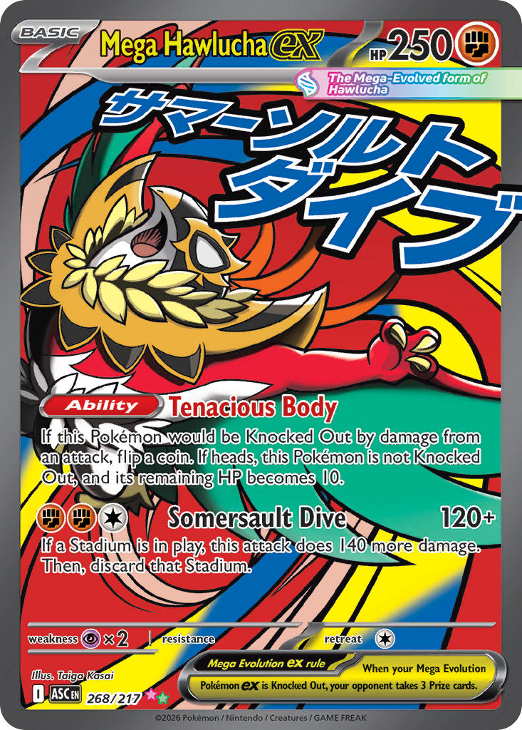 Mega Hawluchaex 268/217