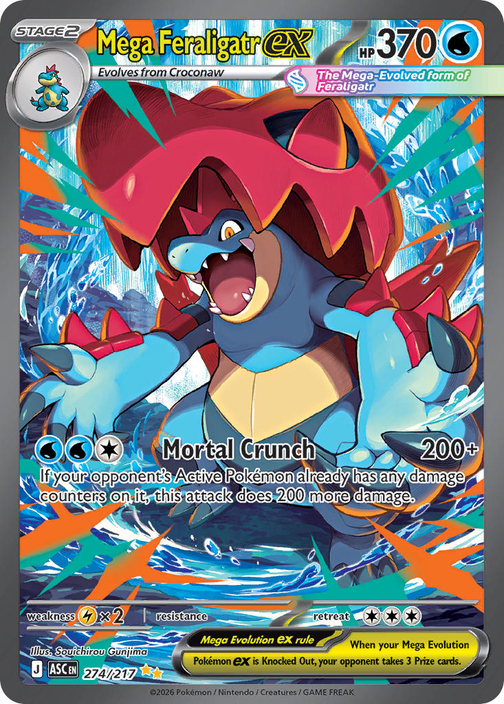 Mega Feraligatrex 274/217