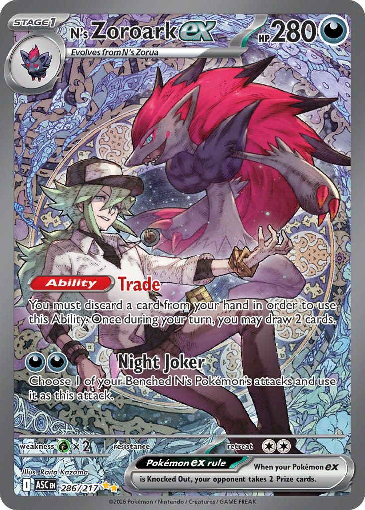 N's Zoroarkex 286/217