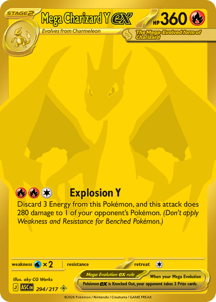 Mega Charizard Yex 294/217