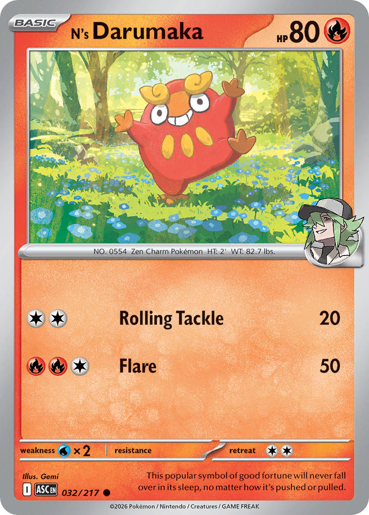 N's Darumaka 032/217