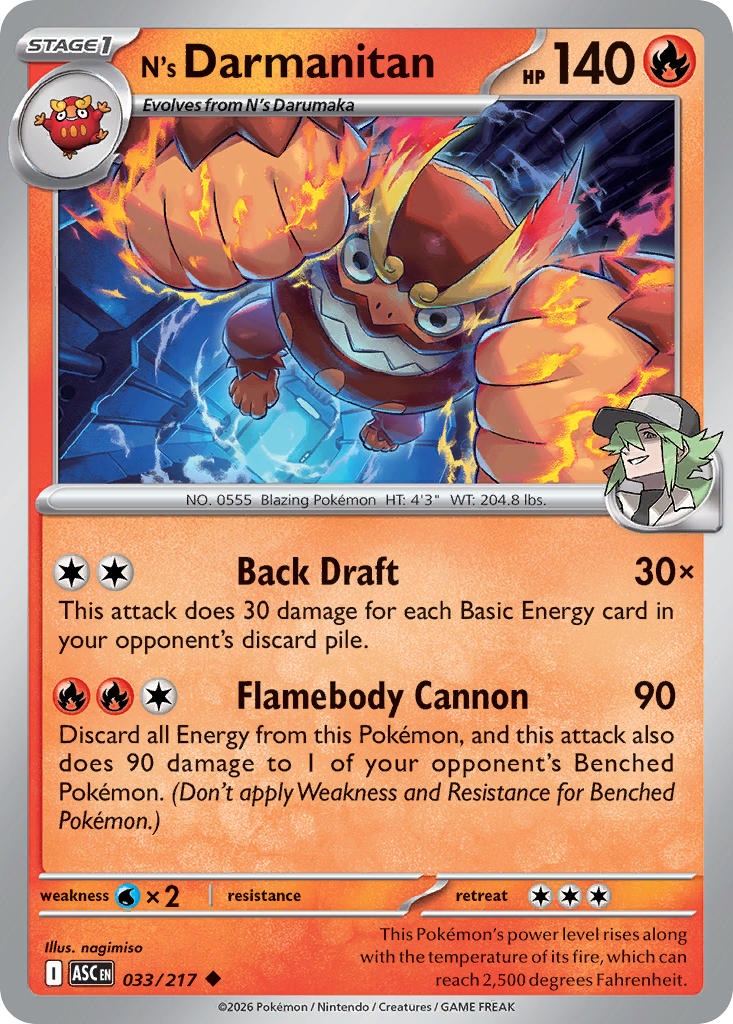 N's Darmanitan 033/217