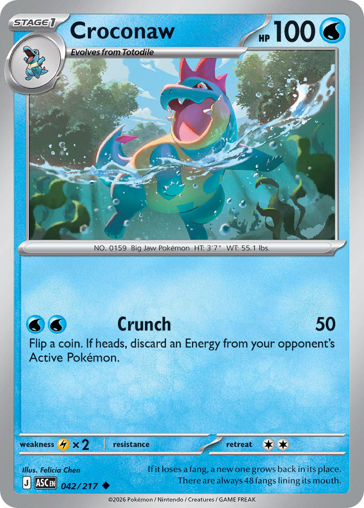 Croconaw 042/217