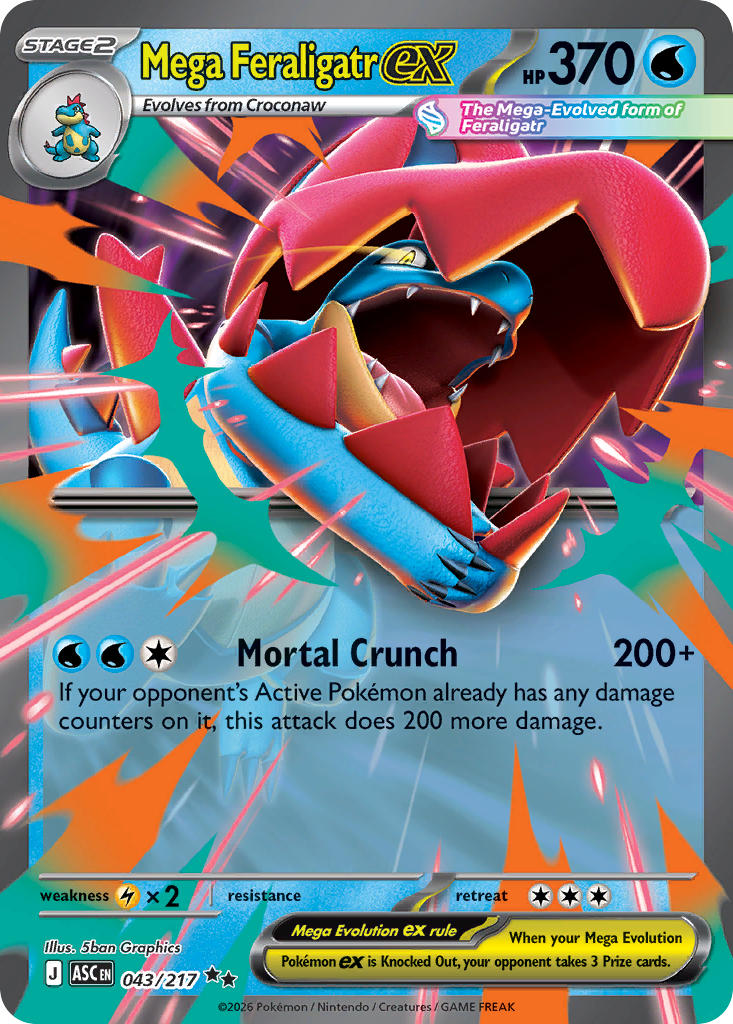 Mega Feraligatrex 043/217