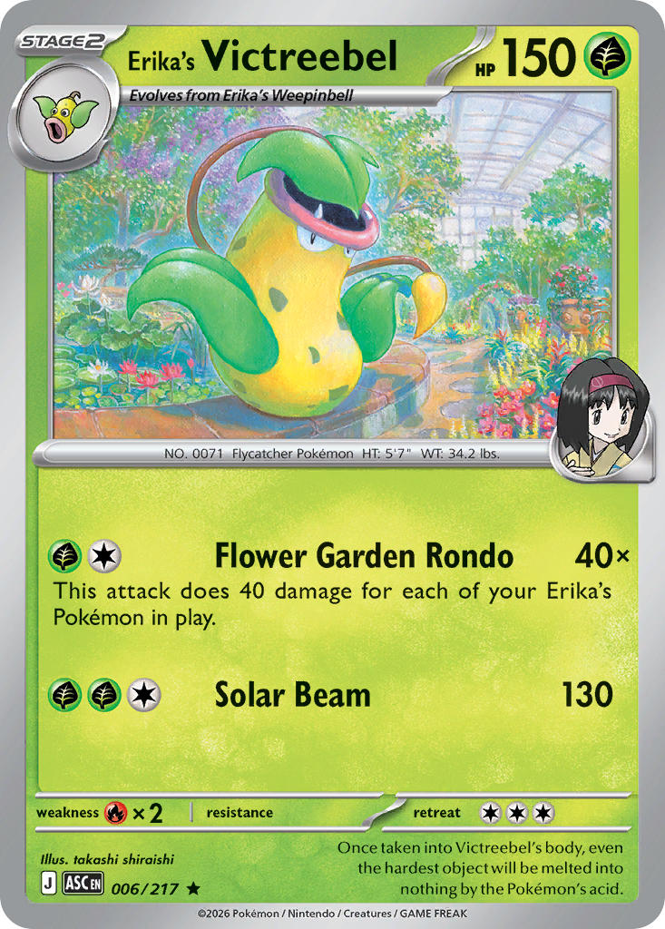 Erika's Victreebel 006/217