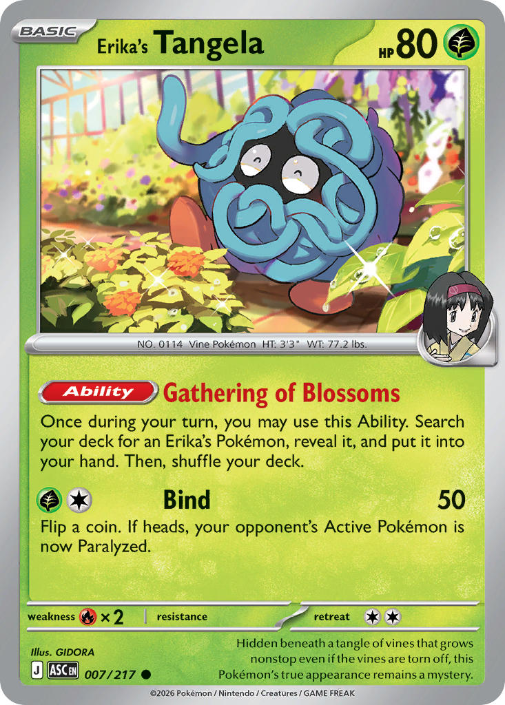 Erika's Tangela 007/217