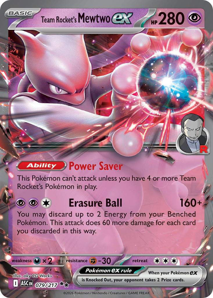 Team Rocket's Mewtwoex 079/217
