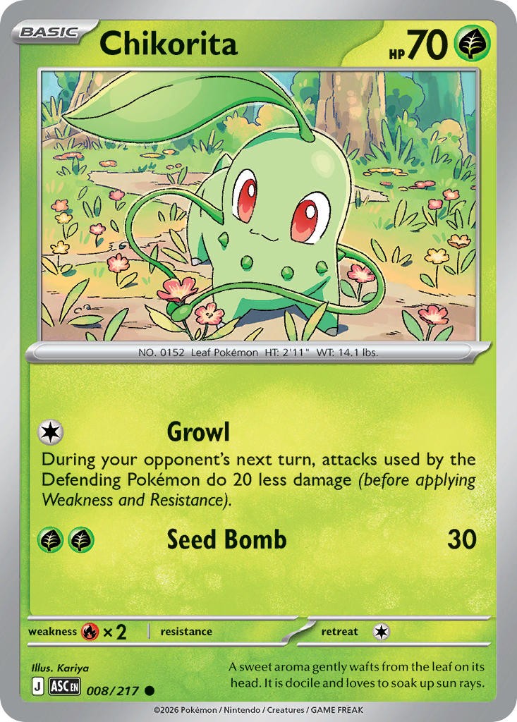 Chikorita 008/217