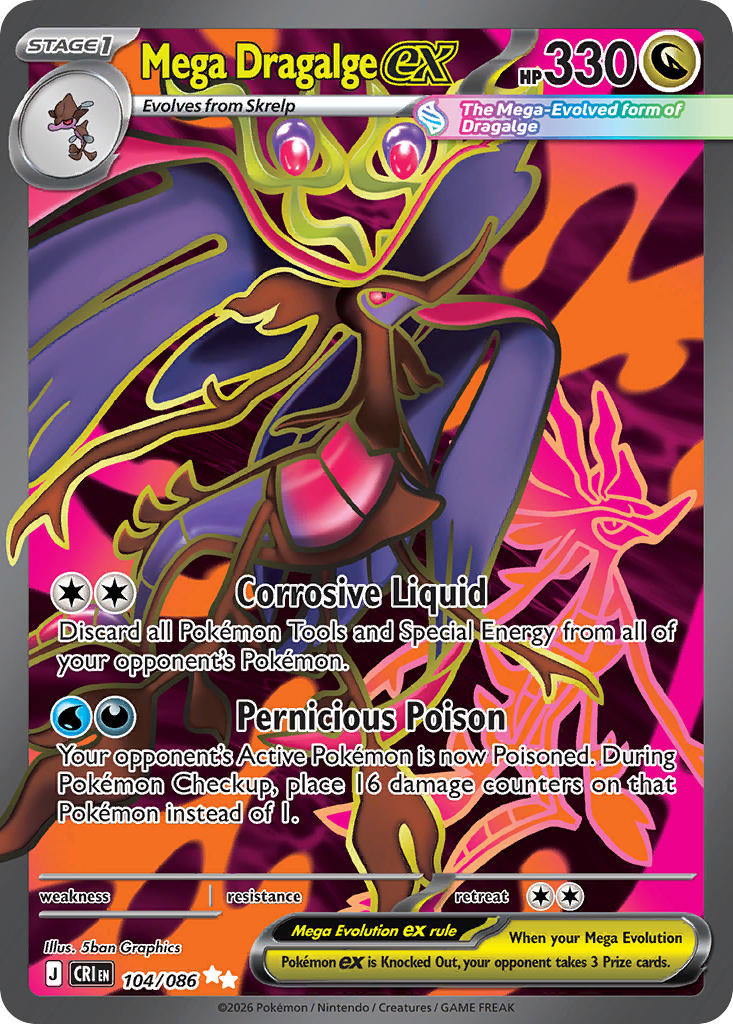 Mega Dragalgeex 104/86