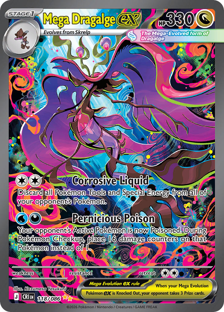 Mega Dragalgeex 118/86