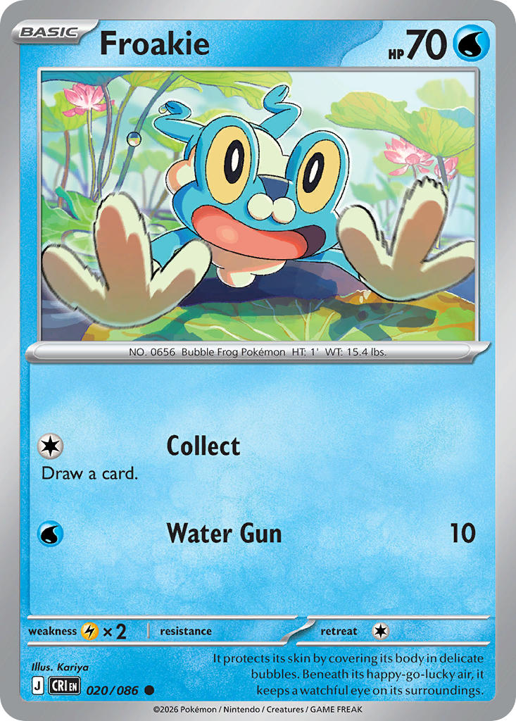 Froakie 20/86