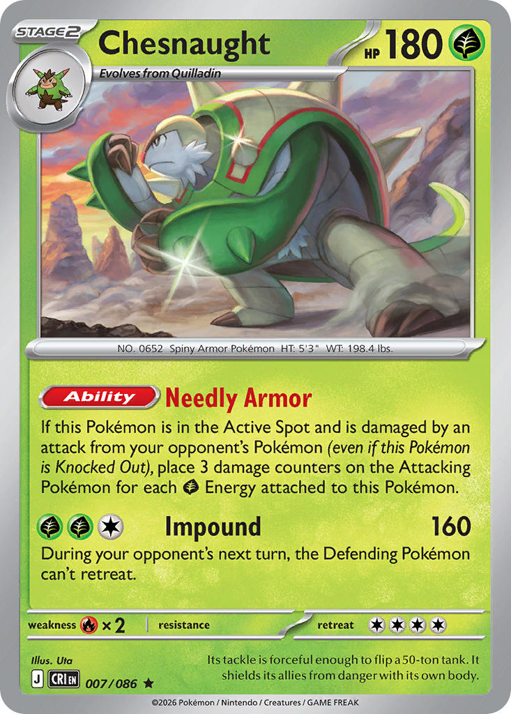 Chesnaught 7/86
