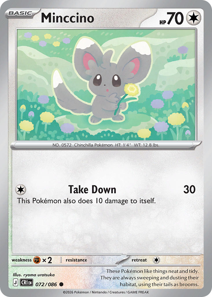 Minccino 72/86