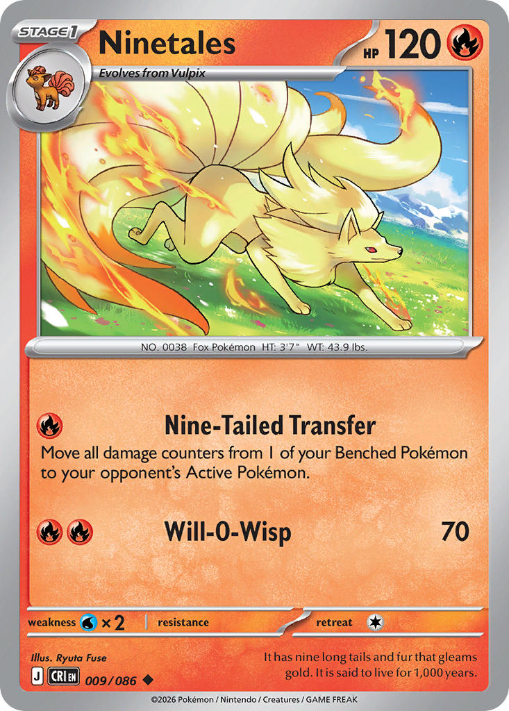 Ninetales 9/86