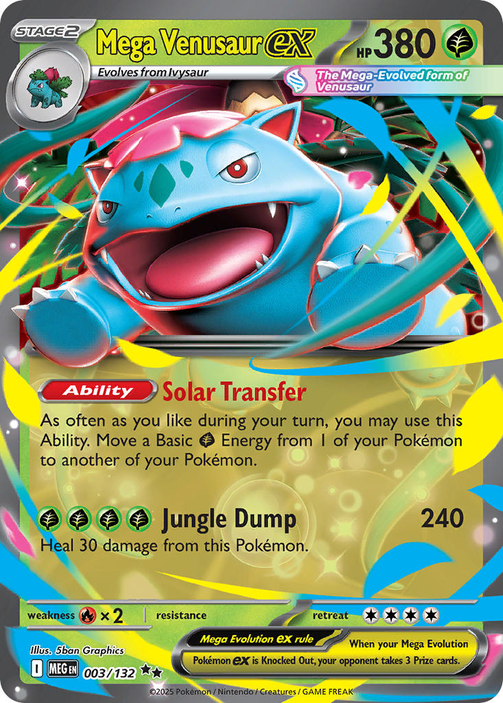Mega Venusaurex 003/132