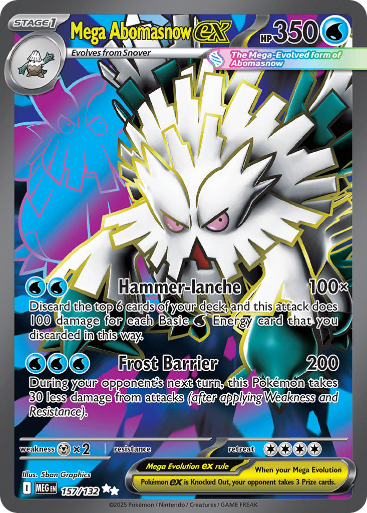 Mega Abomasnowex 157/132