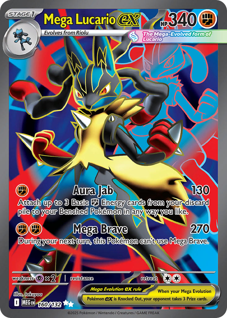 Mega Lucarioex 160/132