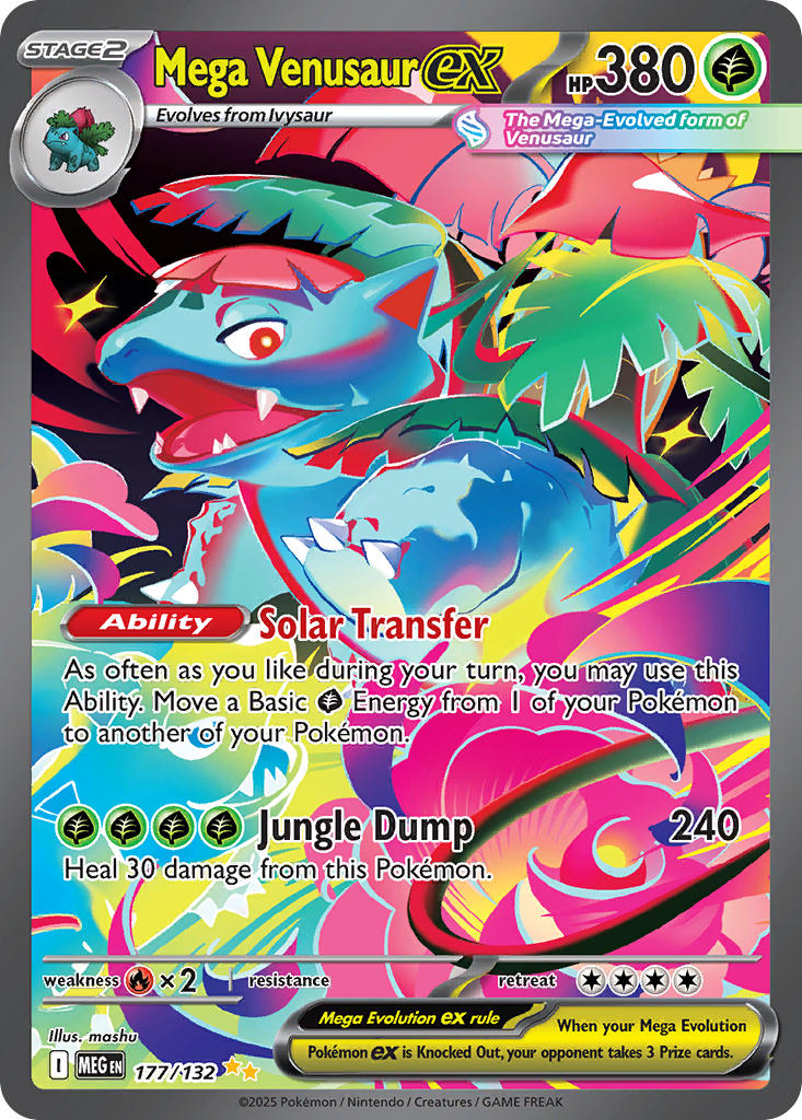 Mega Venusaurex 177/132