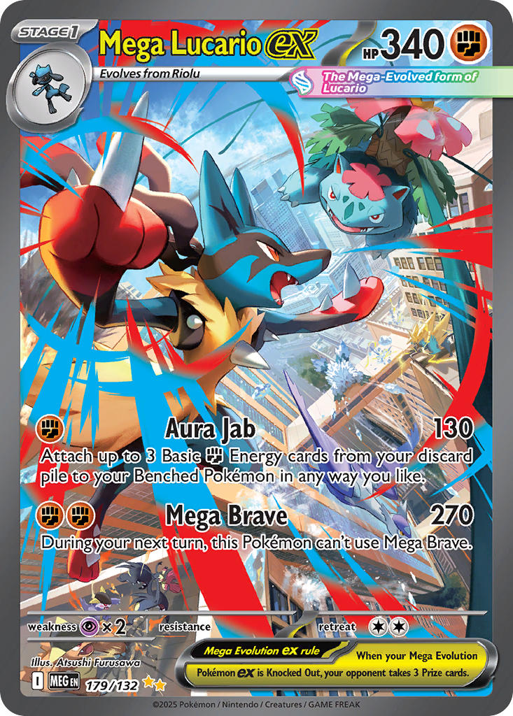 Mega Lucarioex 179/132