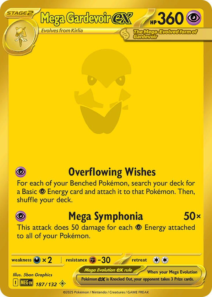 Mega Gardevoirex 187/132