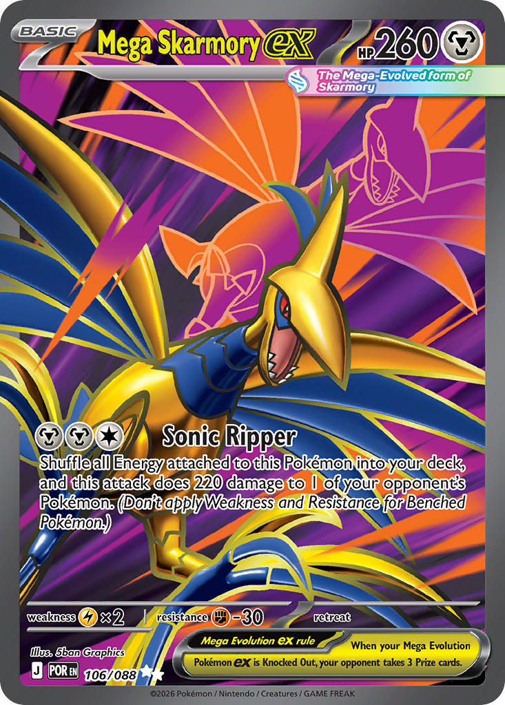 Mega Skarmoryex 106/088