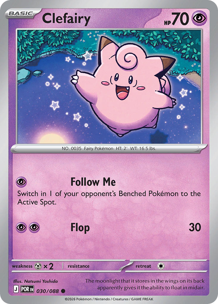 Clefairy 030/088