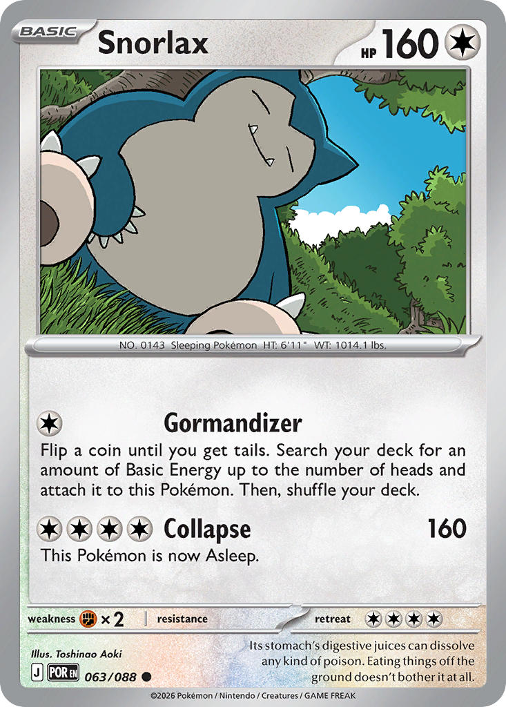 Snorlax 063/088