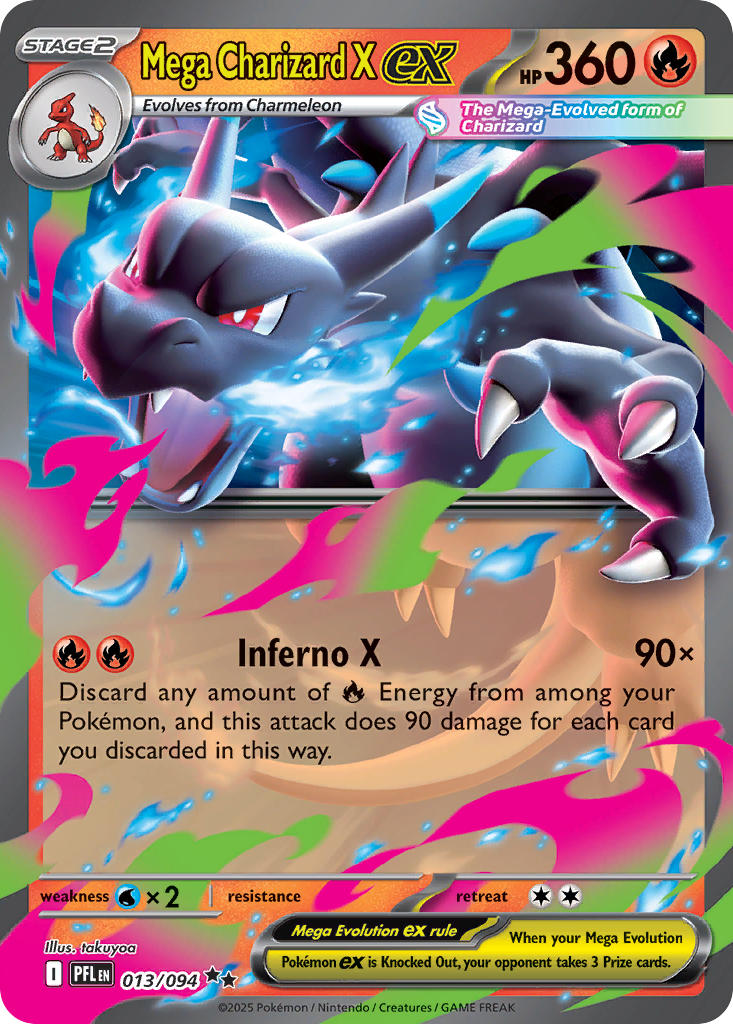 Mega Charizard Xex 13/94