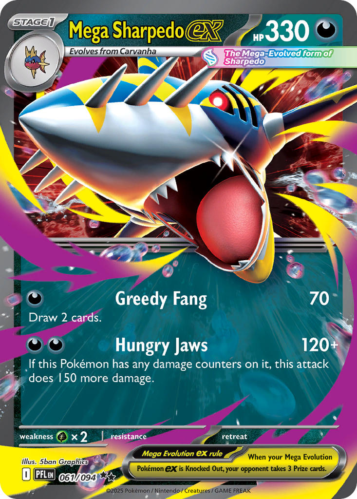 Mega Sharpedoex 61/94