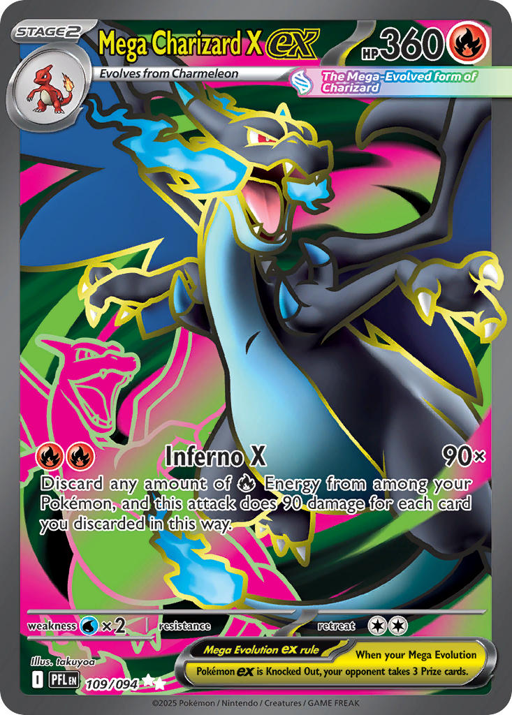 Mega Charizard Xex 109/94