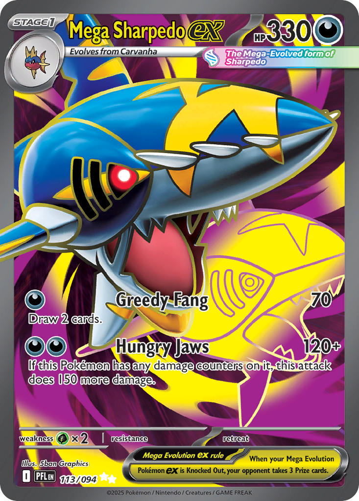Mega Sharpedoex 113/94
