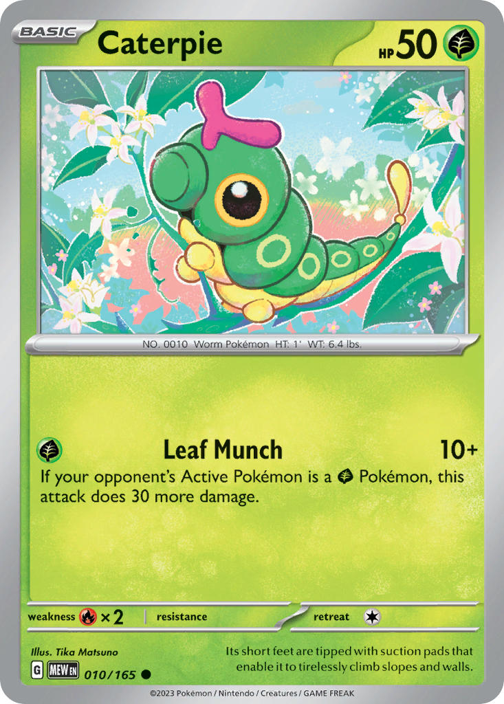 Caterpie 010/165