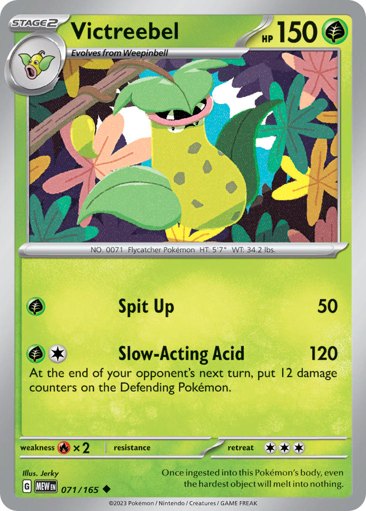 Victreebel 071/165 Reverse holo
