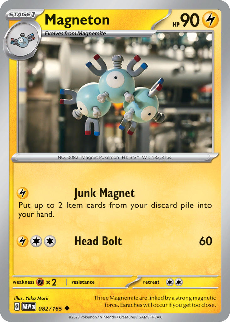 Magneton 082/165 Reverse holo